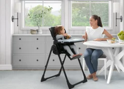 High Chairs & Boosters*Jeep Classic Convertible 2-in-1 High Chair for Babies and Toddlers with Adjustable Height, Recline & Footrest