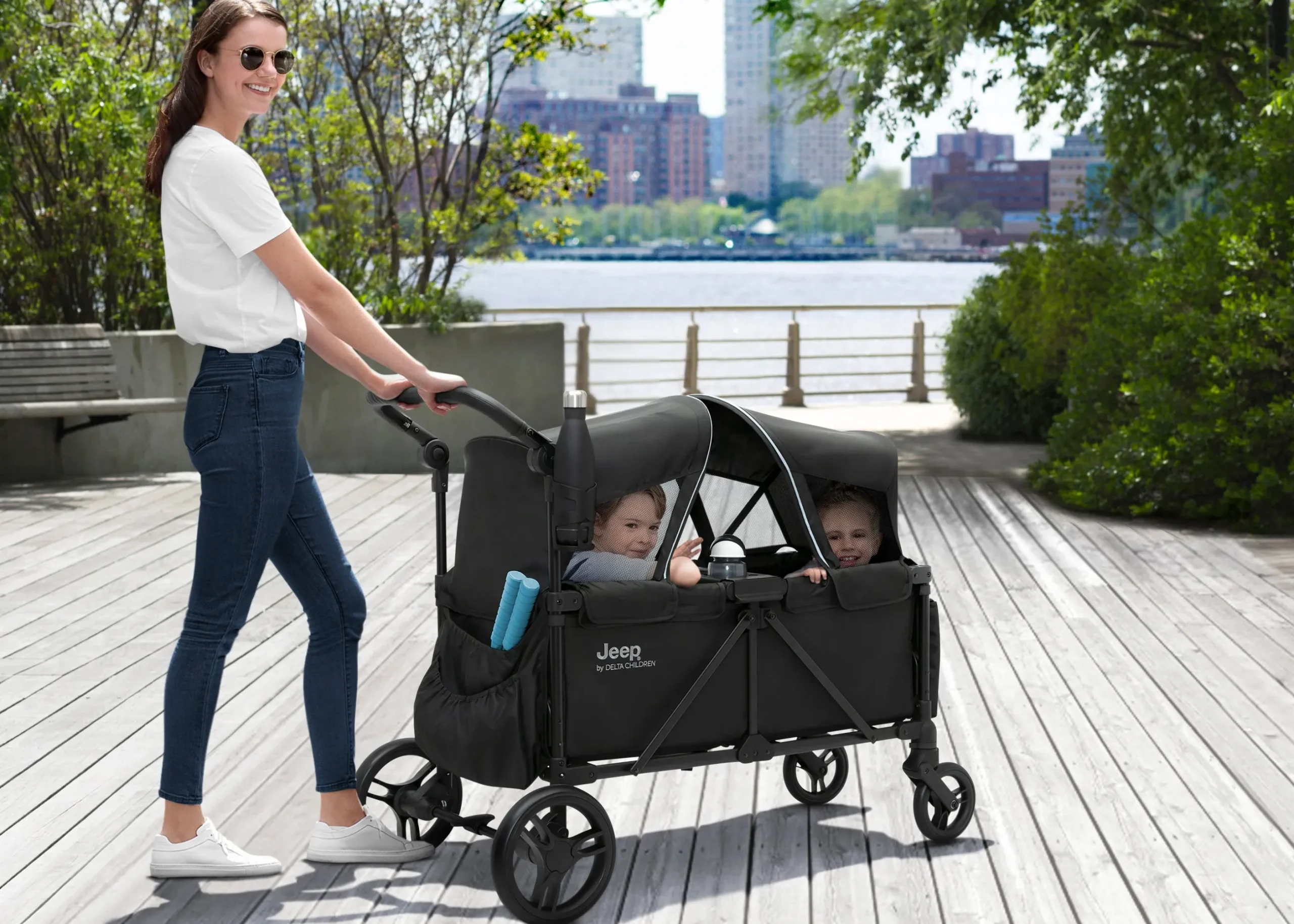 Wagons*Jeep Evolve Stroller Wagon