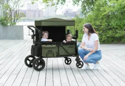 Wagons*Jeep Wrangler Deluxe Stroller Wagon with Cooler Bag