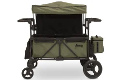 Wagons*Jeep Wrangler Deluxe Stroller Wagon with Cooler Bag