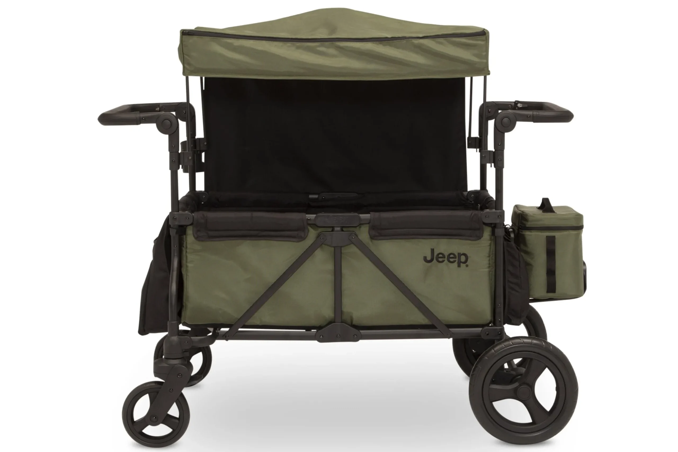 Wagons*Jeep Wrangler Deluxe Stroller Wagon with Cooler Bag