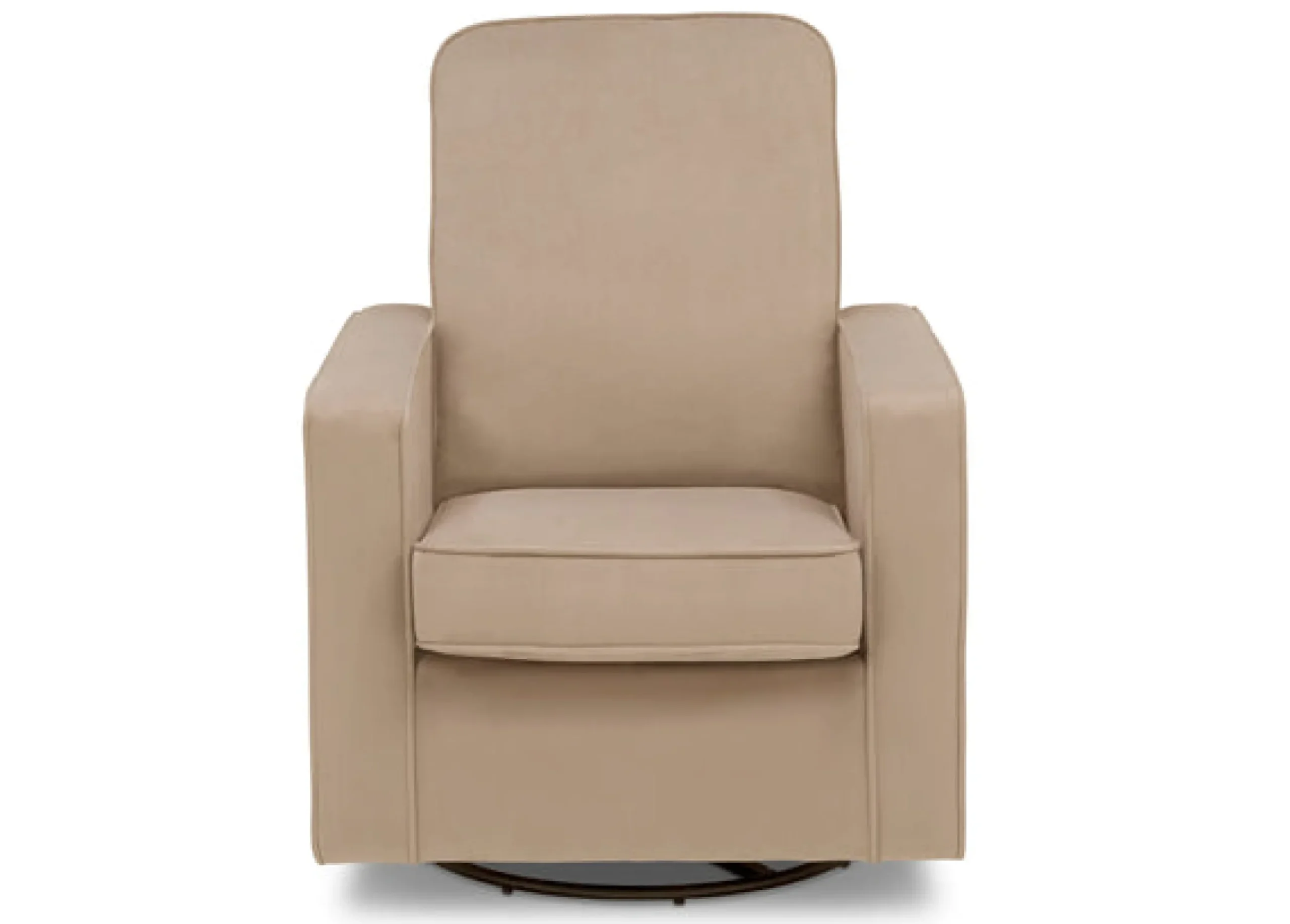 Gliders & Recliners*Delta Children Landry Nursery Glider Swivel Rocker Chair Biscotti Beige (715)