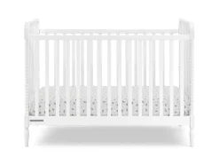 Baby Cribs*Delta Children Lily 4-in-1 Convertible Crib Bianca White (130)