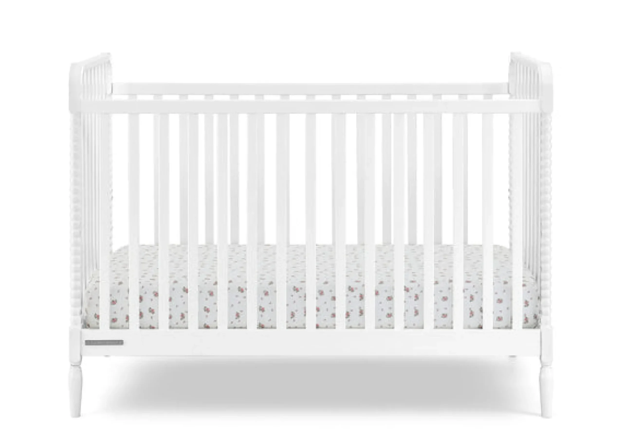 Baby Cribs*Delta Children Lily 4-in-1 Convertible Crib Bianca White (130)