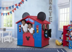 Shop By Character|Shop By Character*Delta Children Mickey Mouse Plastic Indoor/Outdoor Playhouse with Easy Assembly