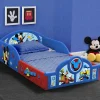 Toddler Beds|Shop By Character*Delta Children Mickey Mouse Plastic Sleep and Play Toddler Bed