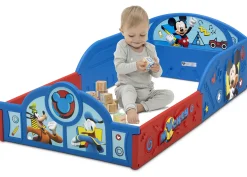 Toddler Beds|Shop By Character*Delta Children Mickey Mouse Plastic Sleep and Play Toddler Bed