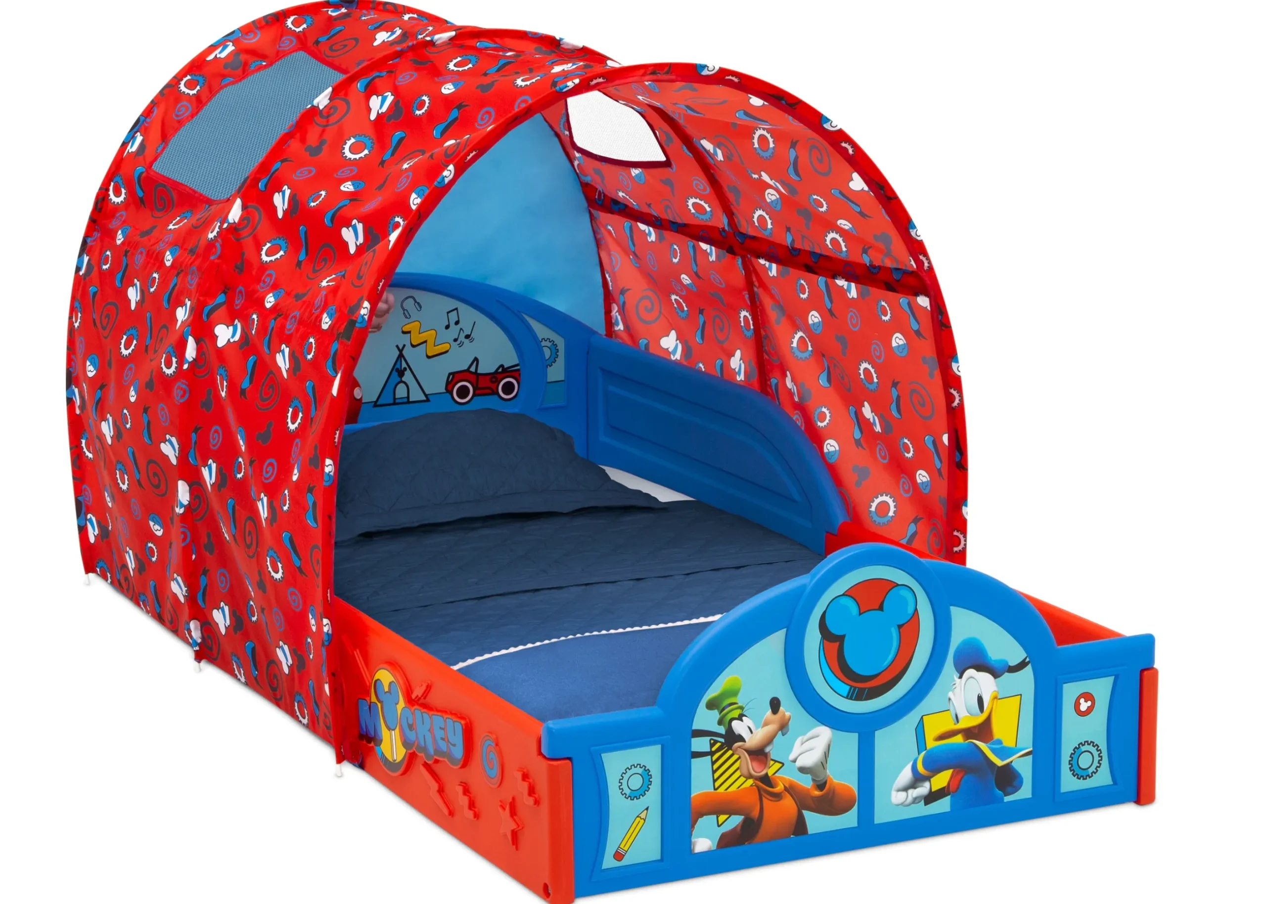 Toddler Beds|Shop By Character*Delta Children Mickey Mouse Sleep and Play Toddler Bed with Tent