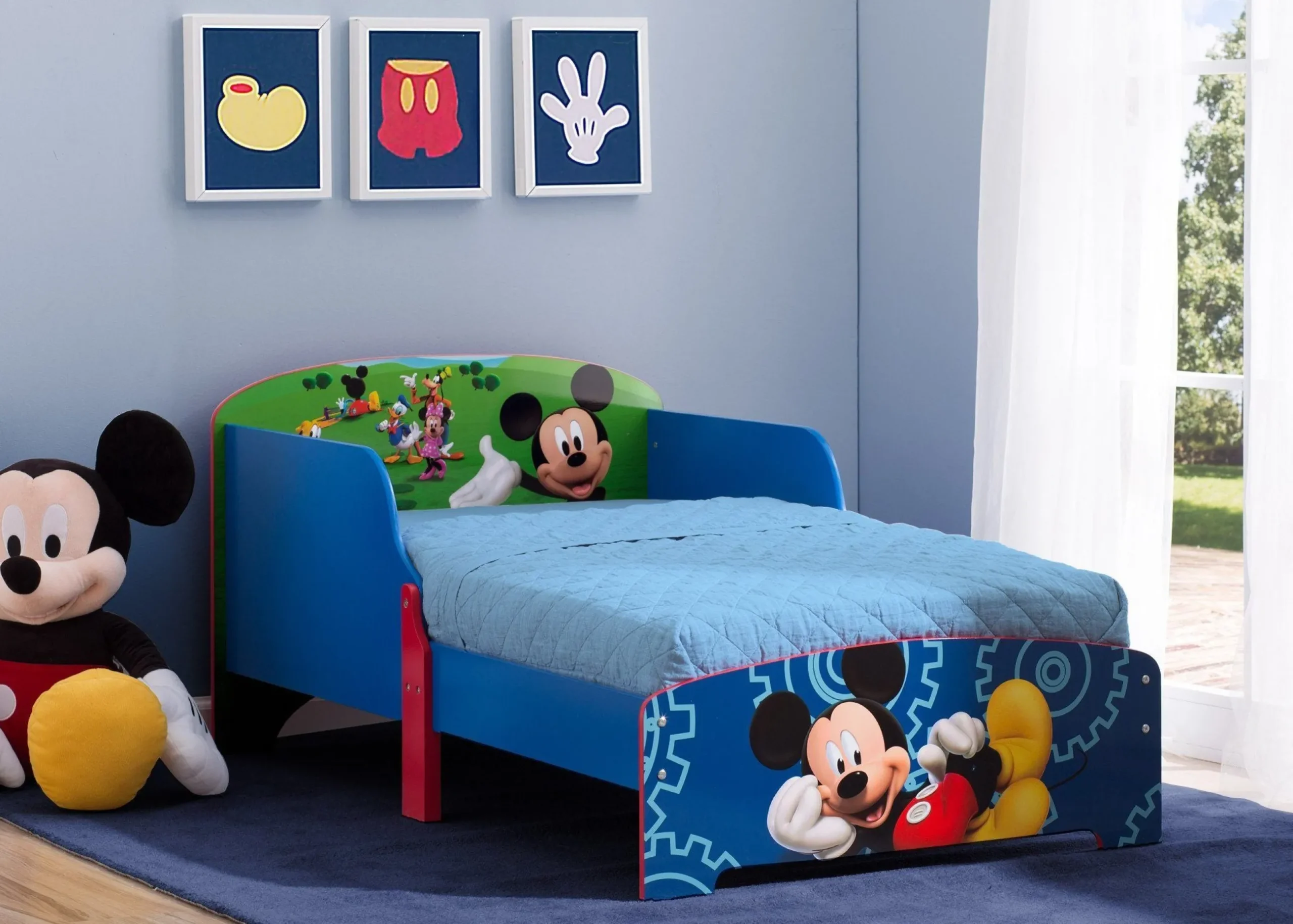 Toddler Beds|Shop By Character*Delta Children Mickey Mouse Wood Toddler Bed