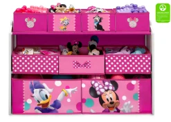 Toy Storage & Bookcases|Shop By Character*Delta Children Minnie Mouse Deluxe 9 Bin Design and Store Toy Organizer