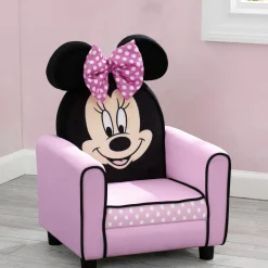 Shop By Character|Shop By Character*Delta Children Minnie Mouse Figural Upholstered Kids Chair