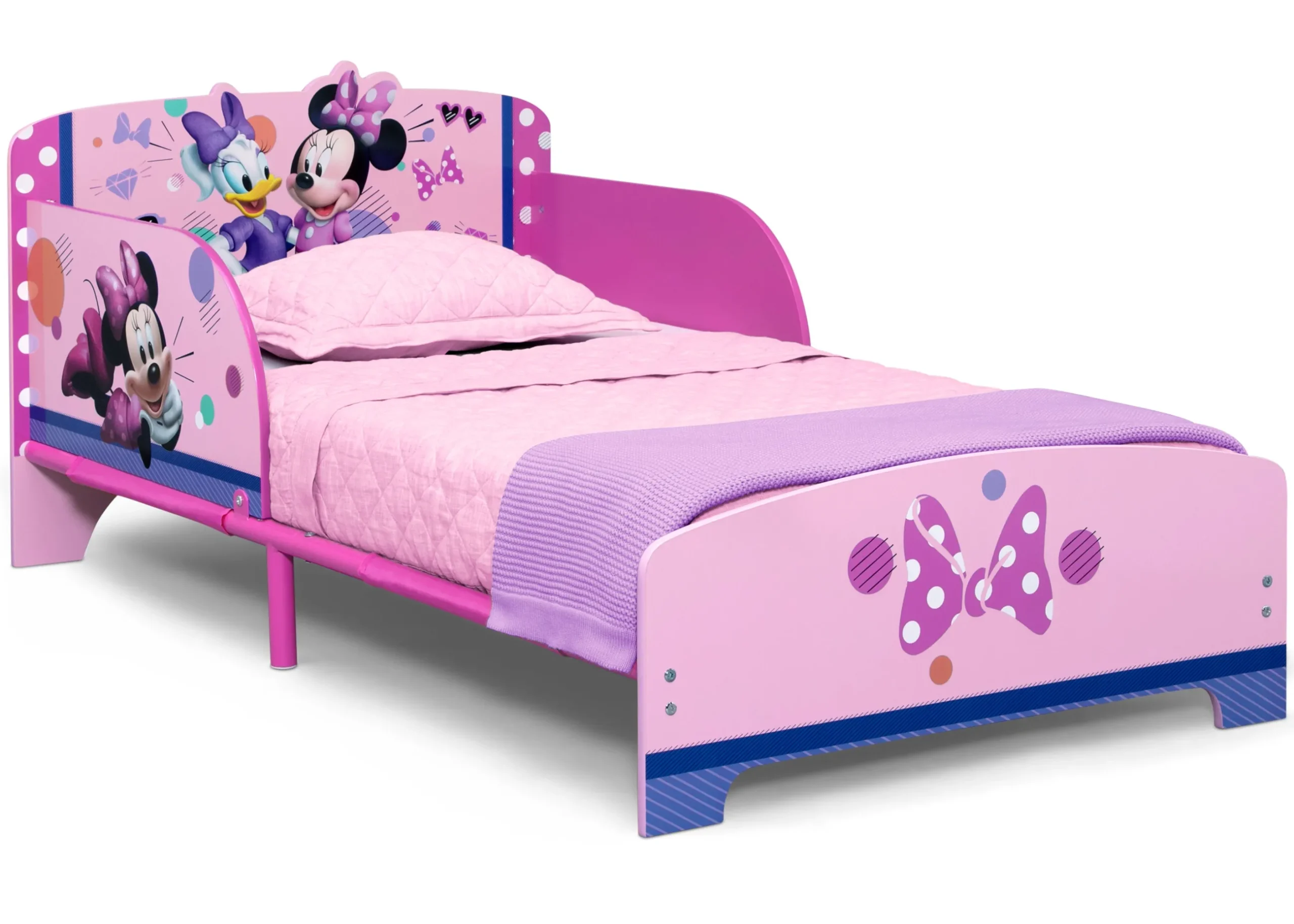 Toddler Beds|Shop By Character*Delta Children Minnie Mouse Wood & Metal Toddler Bed