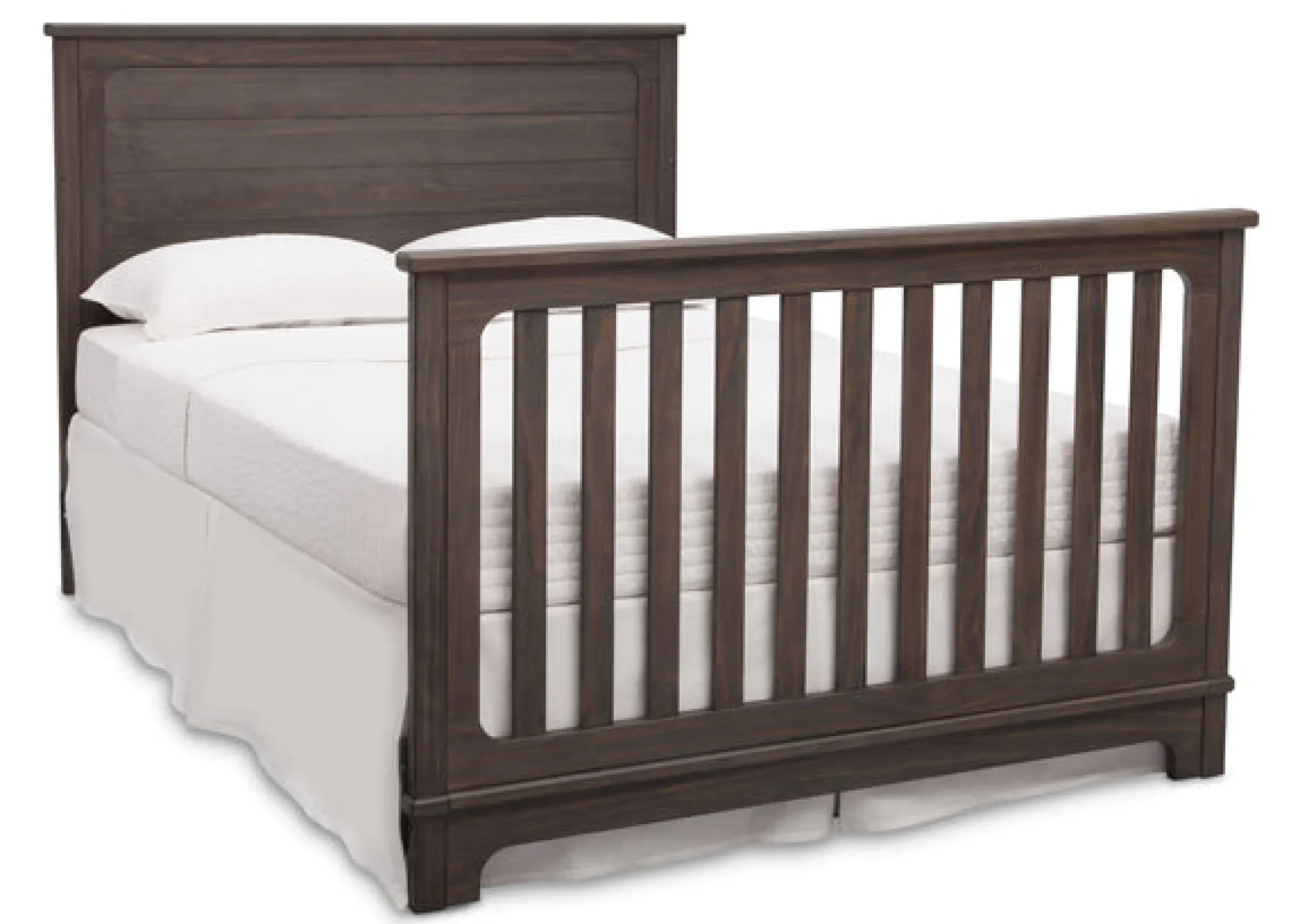 Baby Cribs*Simmons Kids Monterey Crib 'N' More Rustic Grey (084)