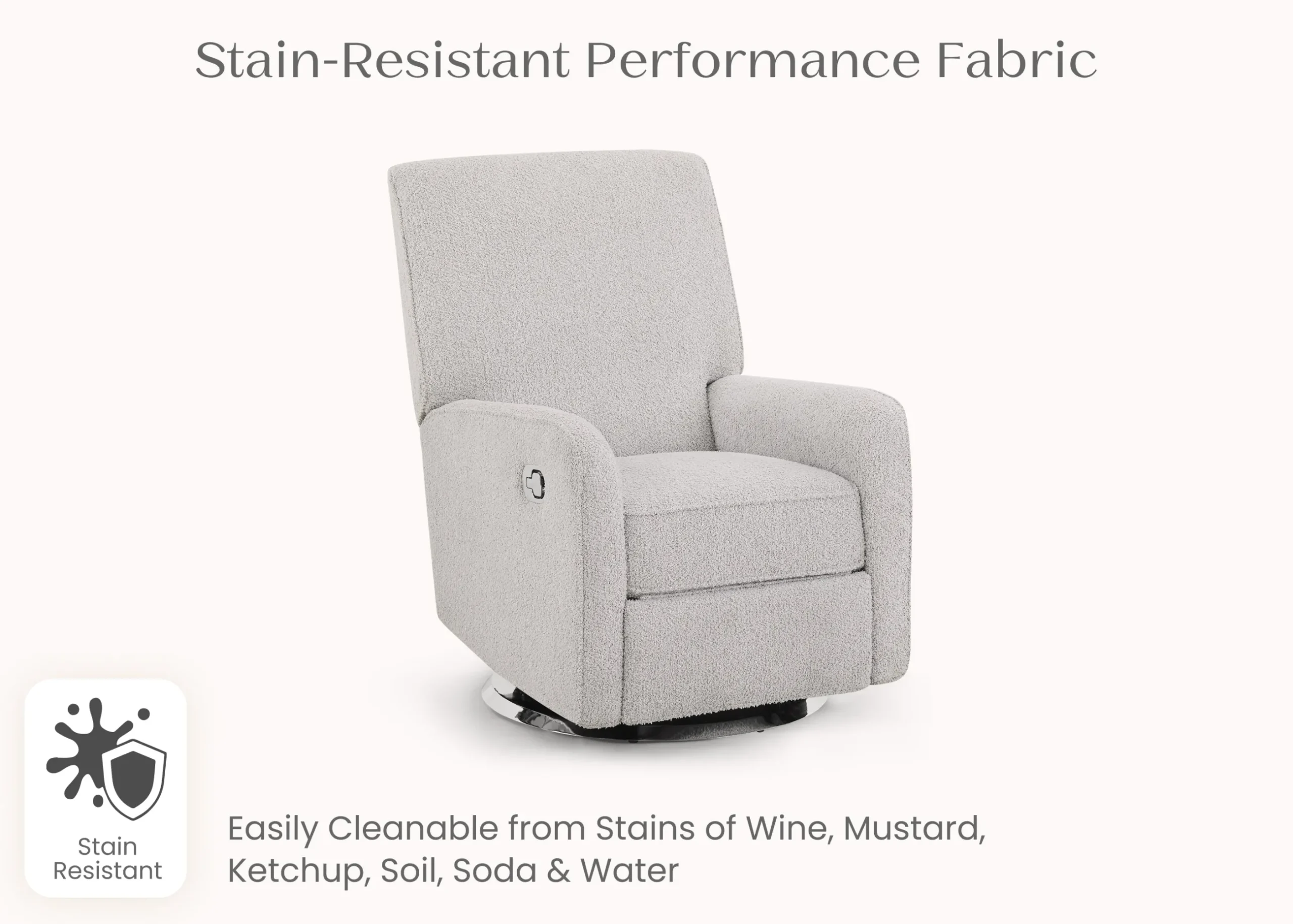 Gliders & Recliners*Delta Children Nest Nursery Swivel Recliner