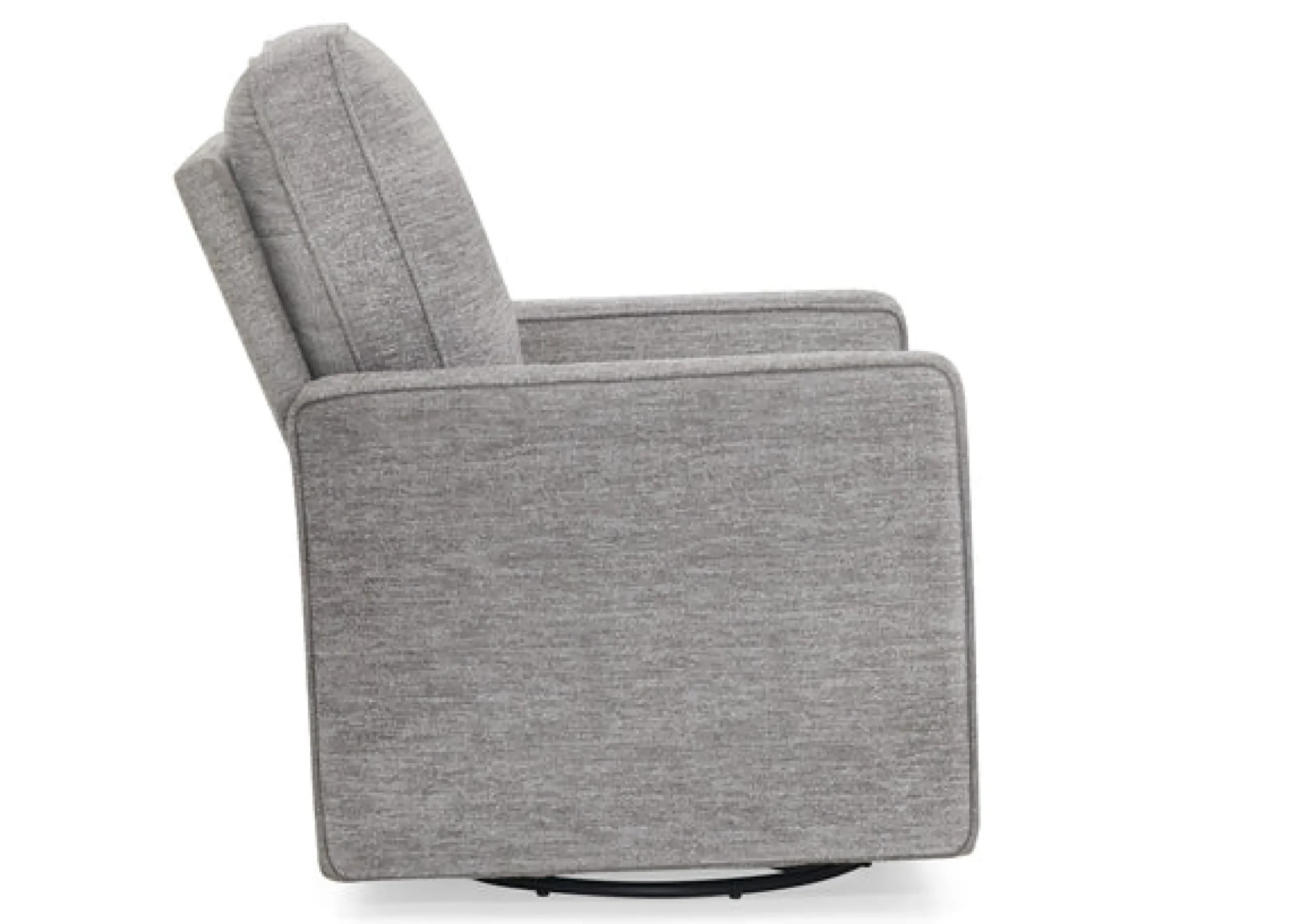 Gliders & Recliners*Delta Children Noah Upholstered Swivel Glider Frost Grey (1543)