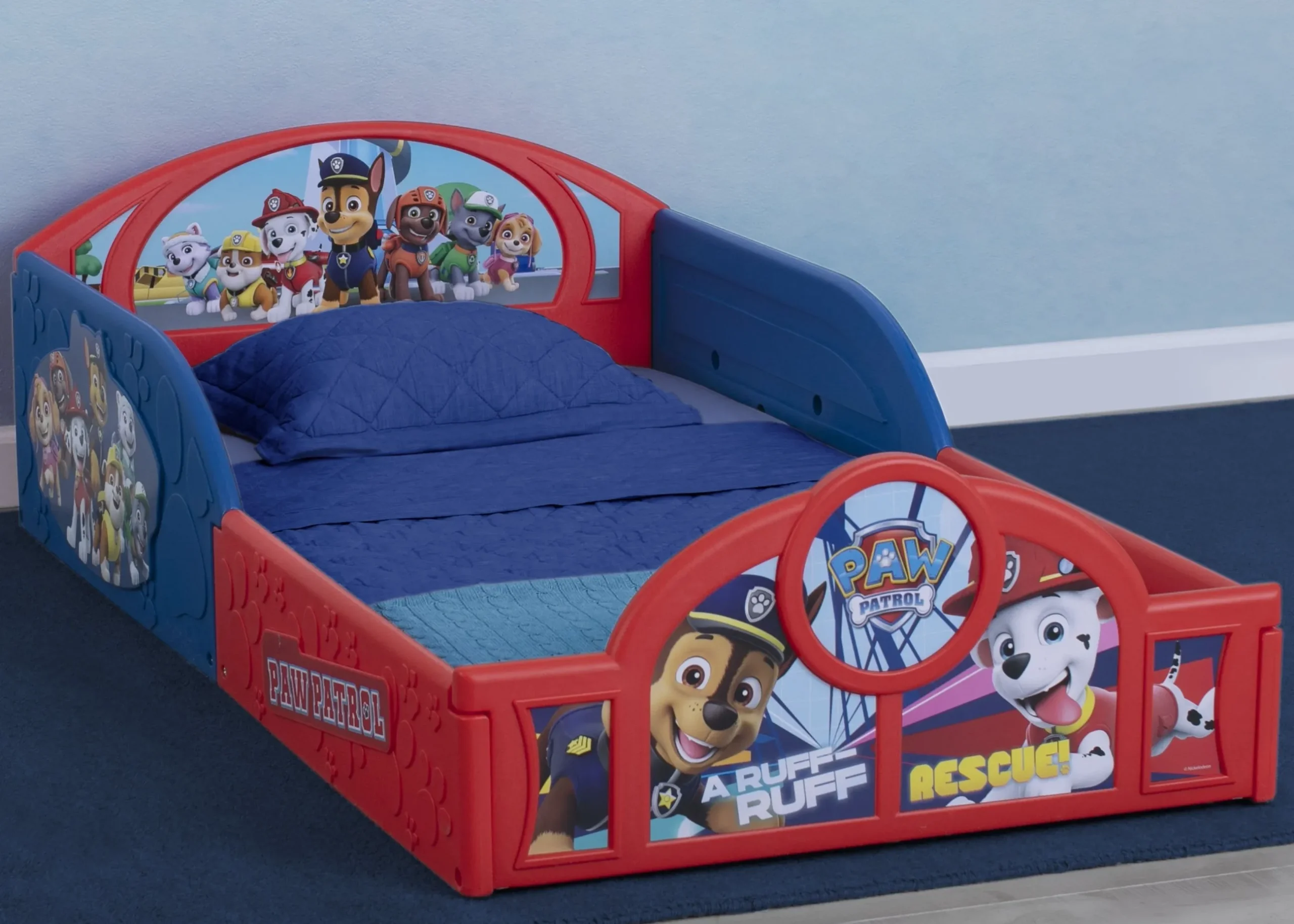Toddler Beds|Shop By Character*Delta Children PAW Patrol Plastic Sleep and Play Toddler Bed