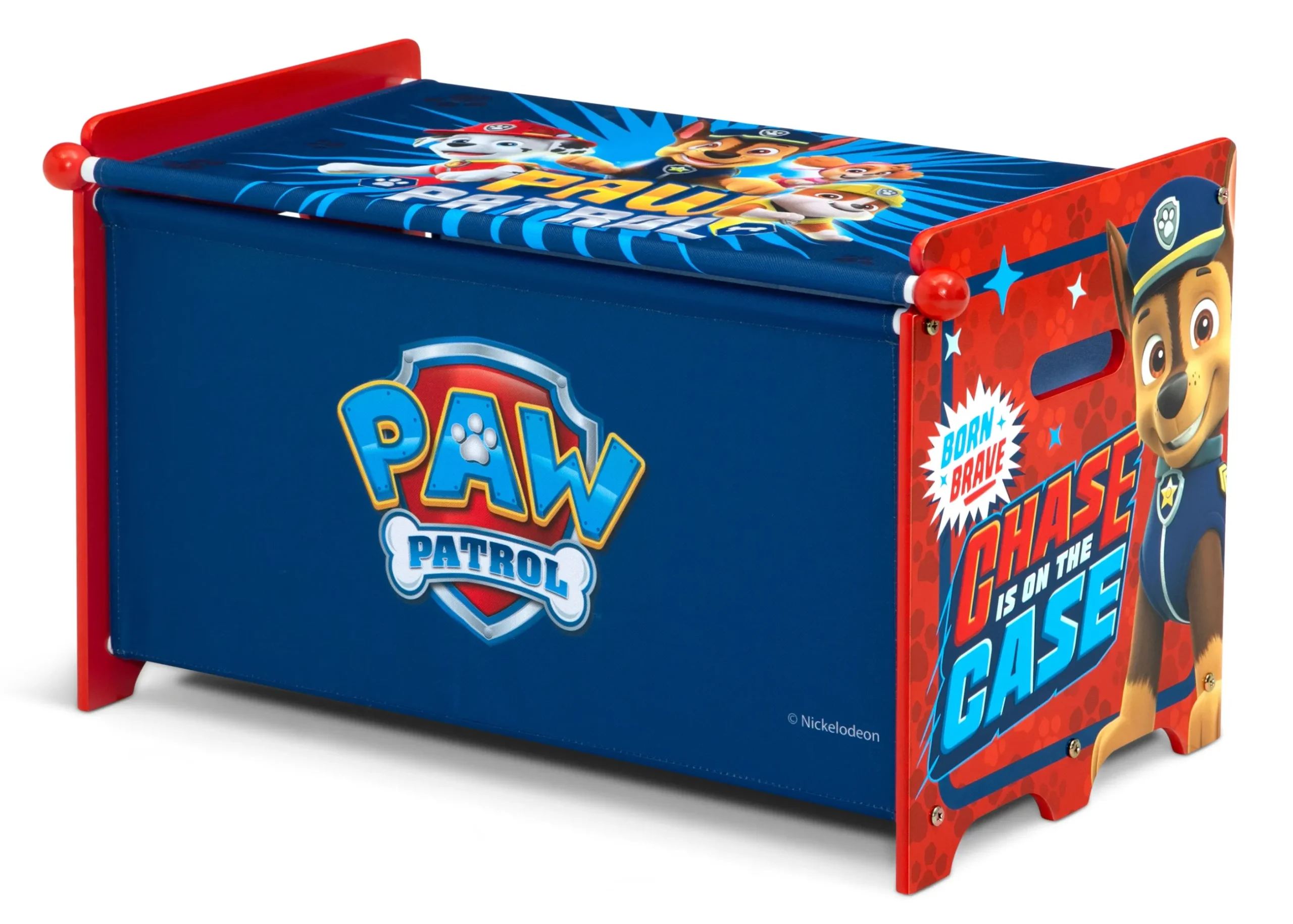 Shop By Character|Shop By Character*Delta Children PAW Patrol Toy Box Toy Box with Retractable Fabric Top
