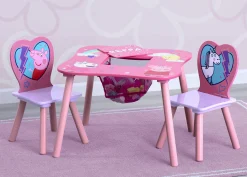 Table & Chair Sets|Table & Chair Sets*Delta Children Peppa Pig Table and Chair Set with Storage