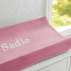 Nursery Accessories|Personalization*Delta Children Personalized Contoured Changing Pad with Plush Cover