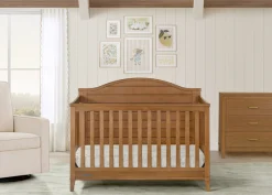Baby Cribs*Delta Children Phoebe 6-in-1 Convertible Crib Chestnut (836)