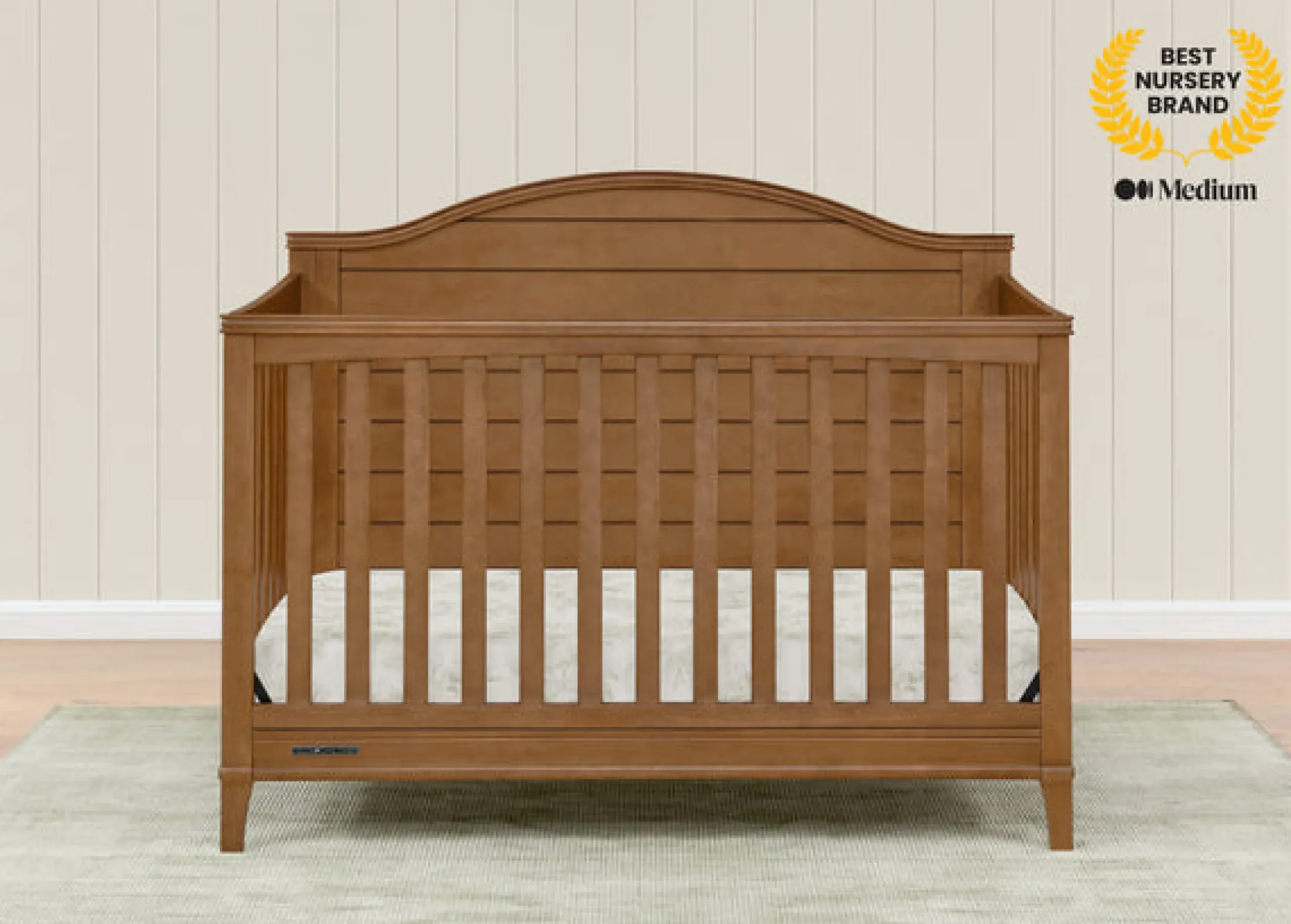 Baby Cribs*Delta Children Phoebe 6-in-1 Convertible Crib Chestnut (836)