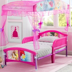 Toddler Beds*Delta Children Princess Canopy Toddler Bed