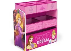 Toy Storage & Bookcases|Book & Toy Storage*Delta Children Princess Multi-Bin Toy Organizer