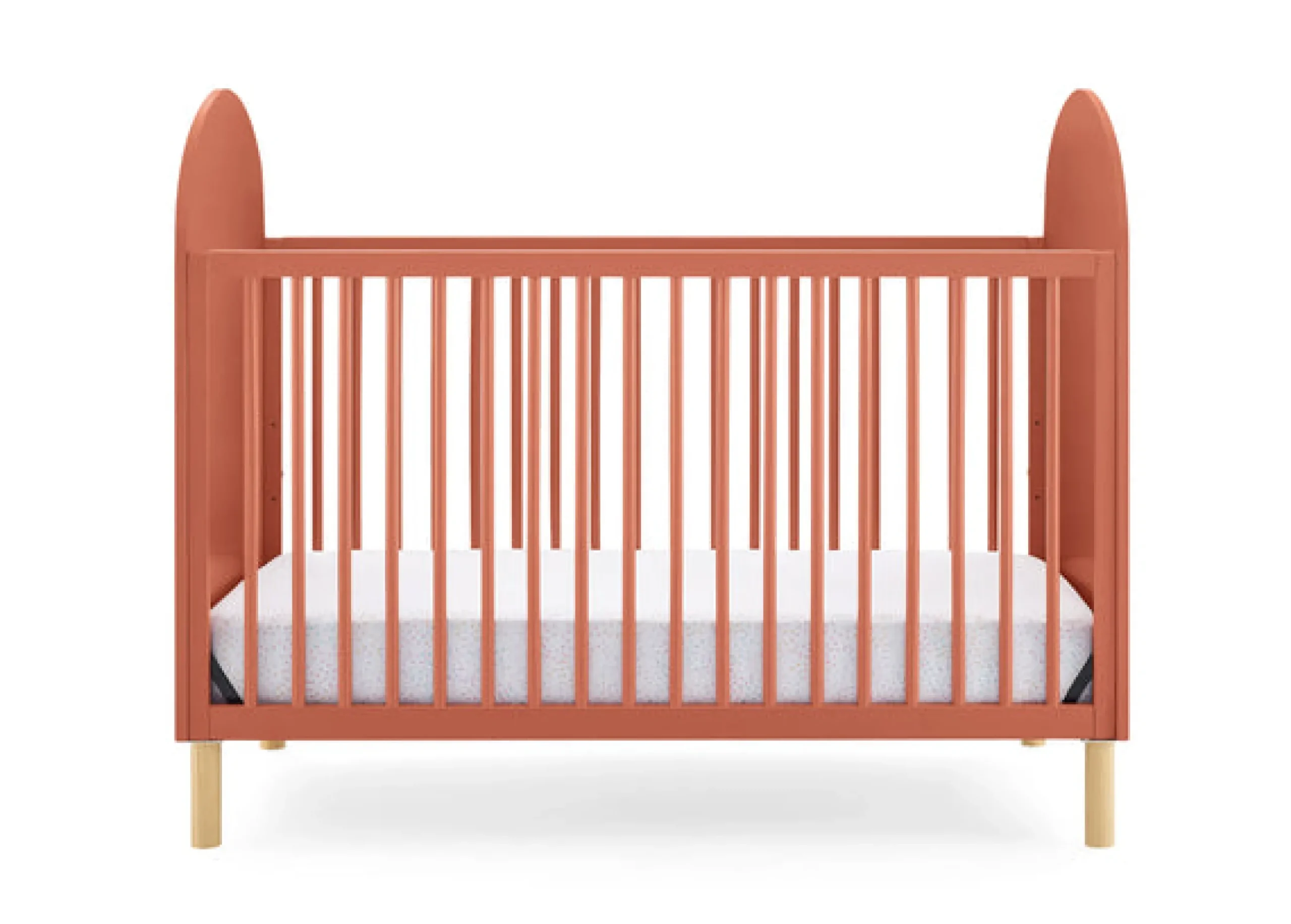 Baby Cribs*Delta Children Reese 4-in-1 Convertible Crib Sedona with Natural (843)