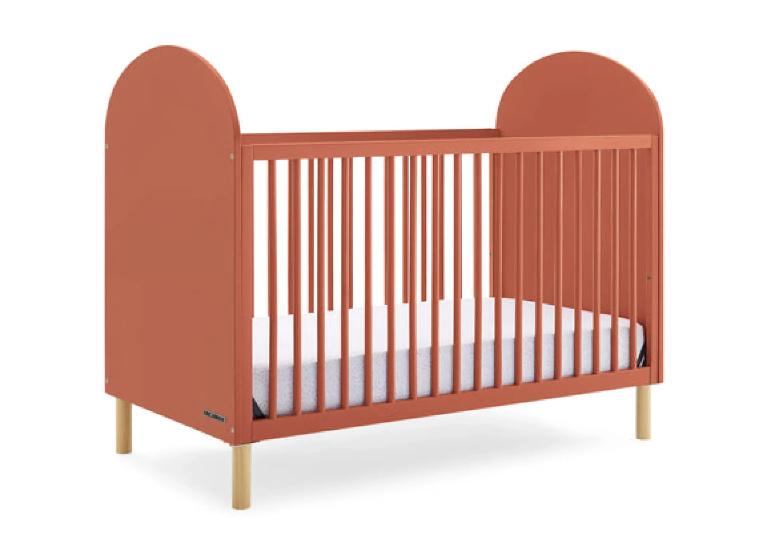 Baby Cribs*Delta Children Reese 4-in-1 Convertible Crib Sedona with Natural (843)