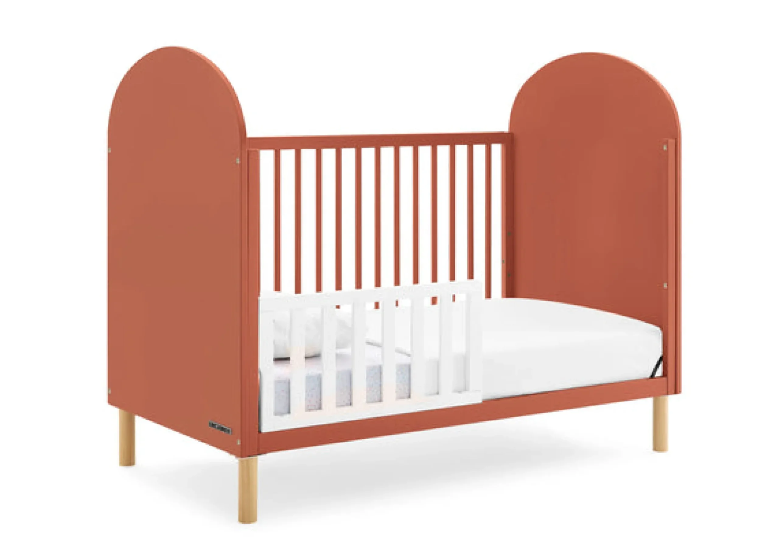 Baby Cribs*Delta Children Reese 4-in-1 Convertible Crib Sedona with Natural (843)
