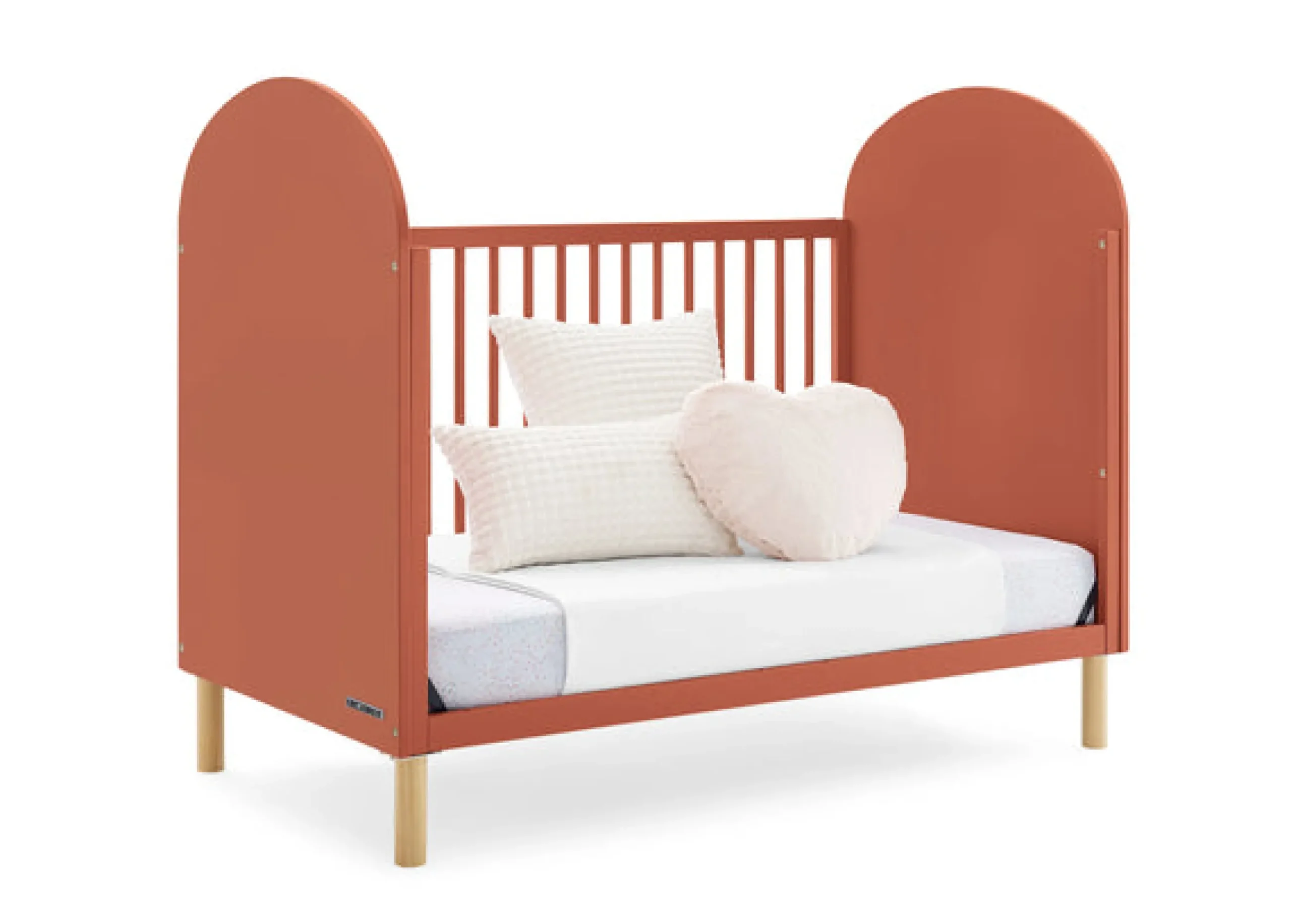Baby Cribs*Delta Children Reese 4-in-1 Convertible Crib Sedona with Natural (843)