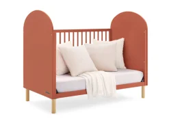 Baby Cribs*Delta Children Reese 4-in-1 Convertible Crib Sedona with Natural (843)