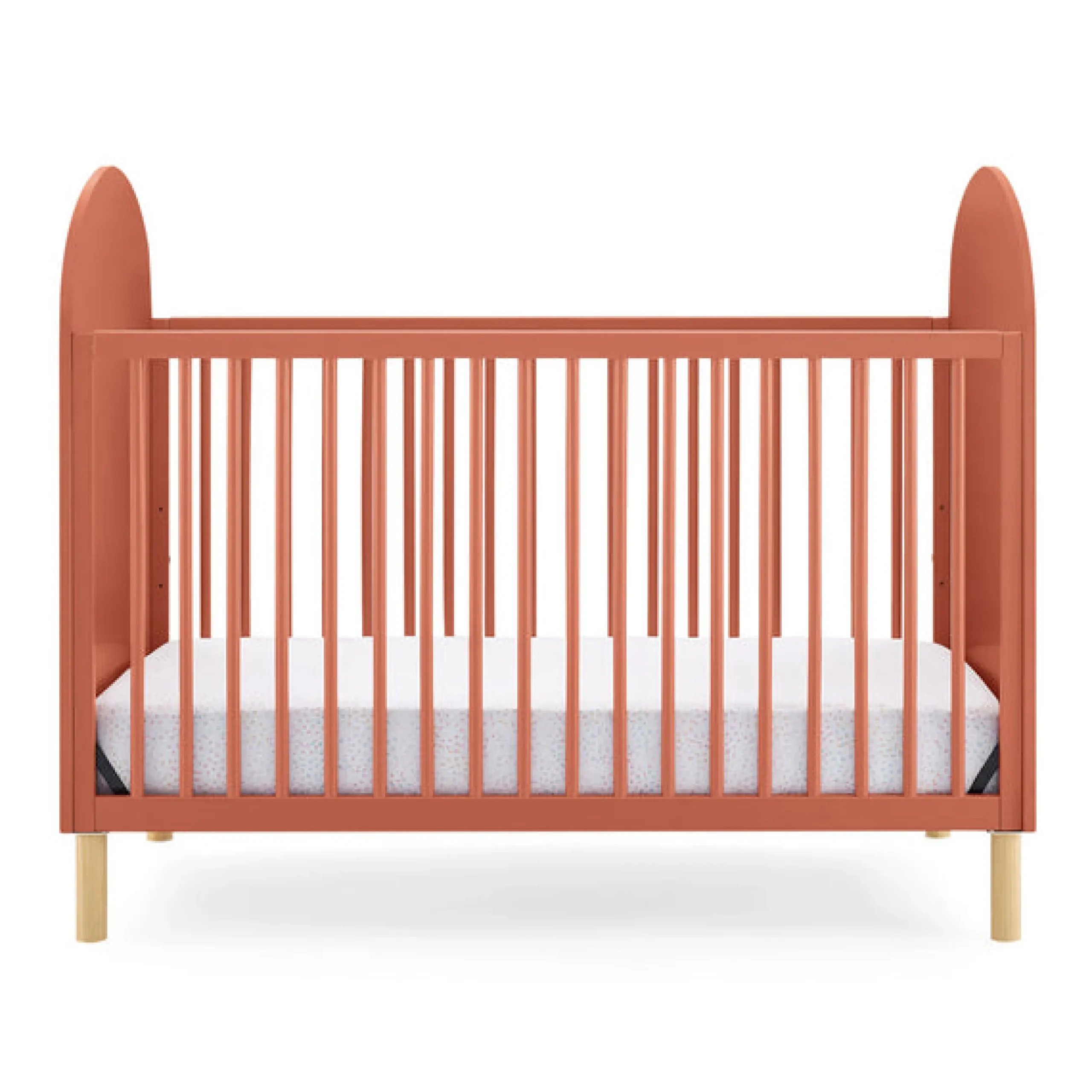 Baby Cribs*Delta Children Reese 4-in-1 Convertible Crib Sedona with Natural (843)