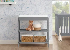 Dressers & Changing Tables|Dressers*Delta Children Scout Changing Table Grey (026)