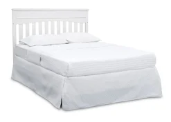 Baby Cribs*Delta Children Skylar 4-in-1 Convertible Crib Bianca White (130)