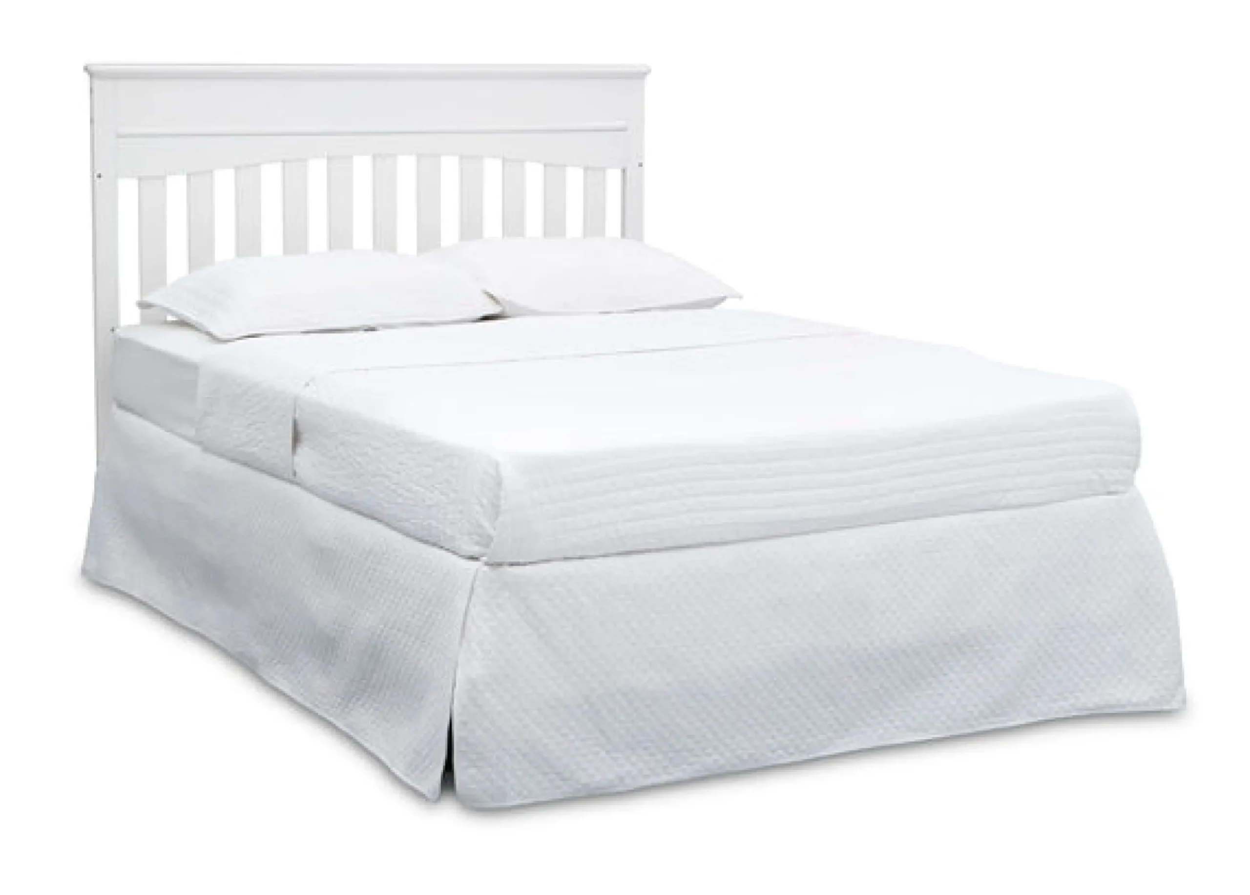 Baby Cribs*Delta Children Skylar 4-in-1 Convertible Crib Bianca White (130)