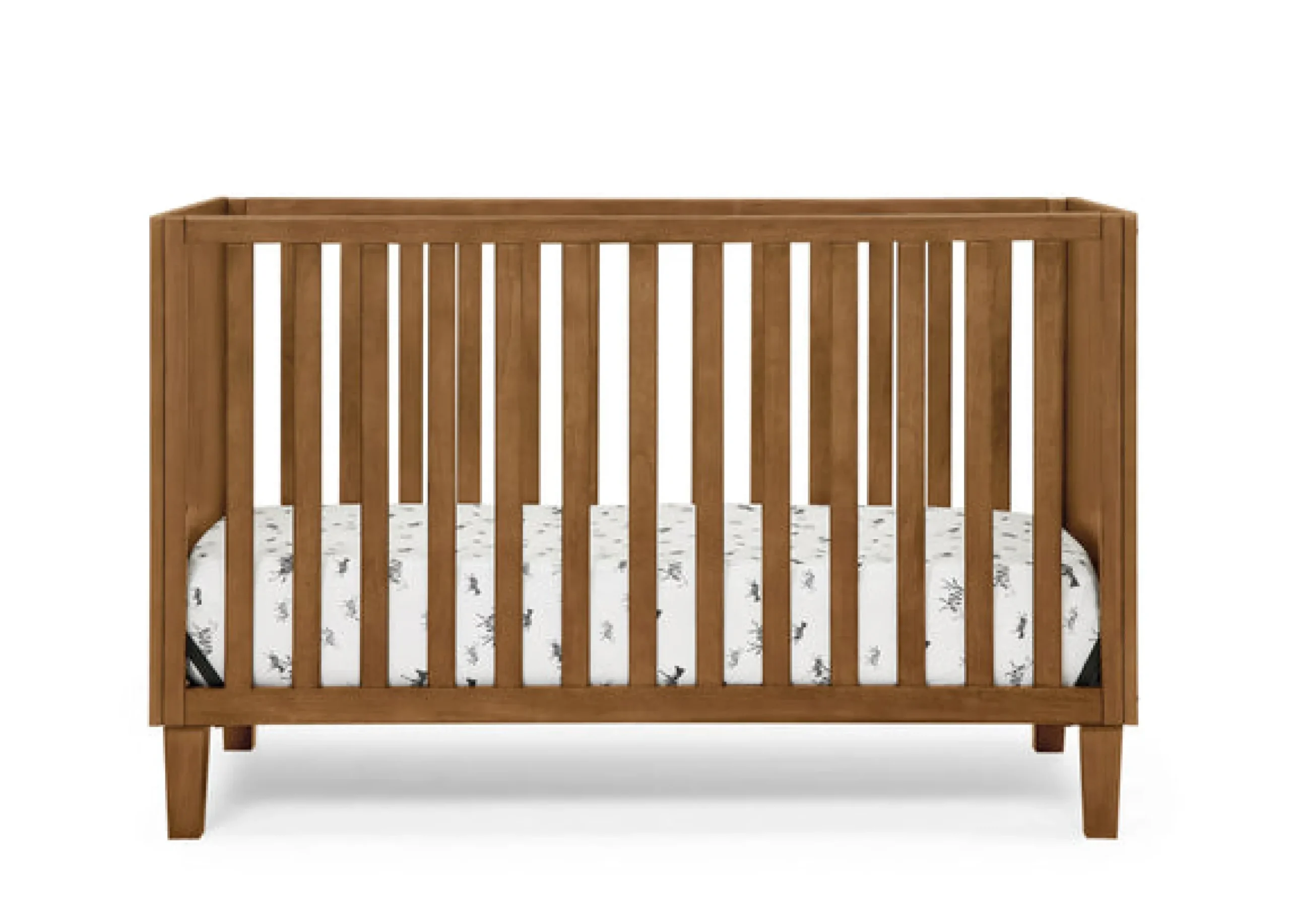Baby Cribs*Delta Children Sonny 4-in-1 Convertible Crib Chestnut (836)
