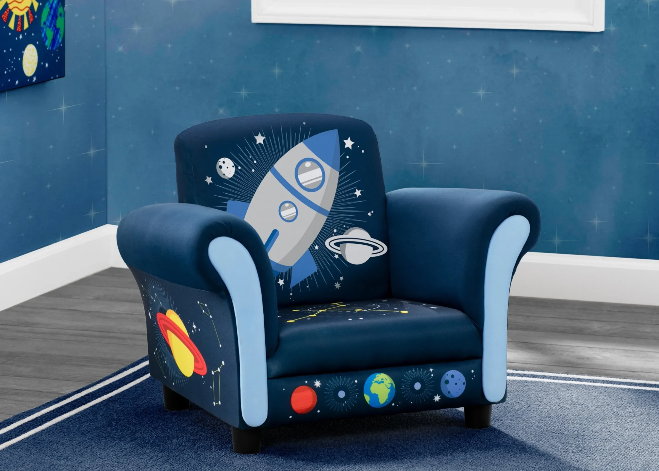 Kids’ Chairs*Delta Children Space Adventures Kids Upholstered Chair