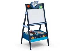 Easels*Delta Children Space Adventures Wooden Activity Easel with Storage