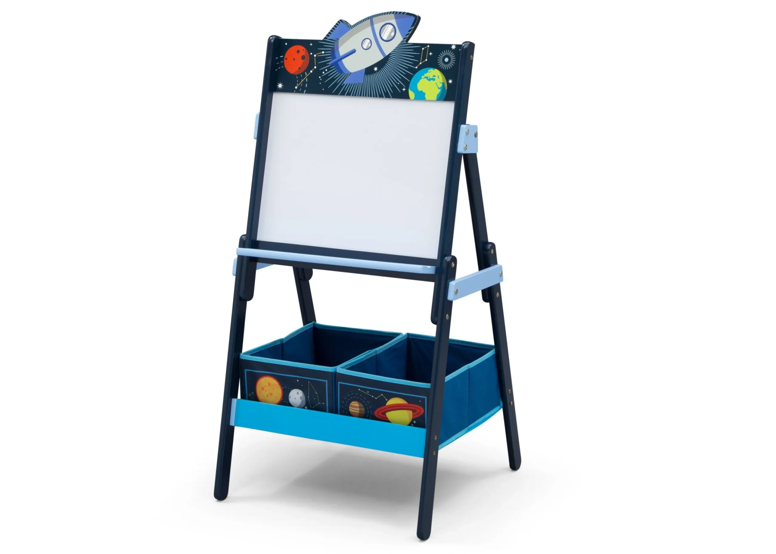 Easels*Delta Children Space Adventures Wooden Activity Easel with Storage
