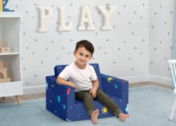 Kids’ Chairs*Delta Children Spaceship Cozee Flip Out Chair - 2-in-1 Convertible Chair to Lounger for Kids