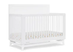 Baby Cribs*Delta Children Spencer 6-in-1 Convertible Crib Bianca White (130)