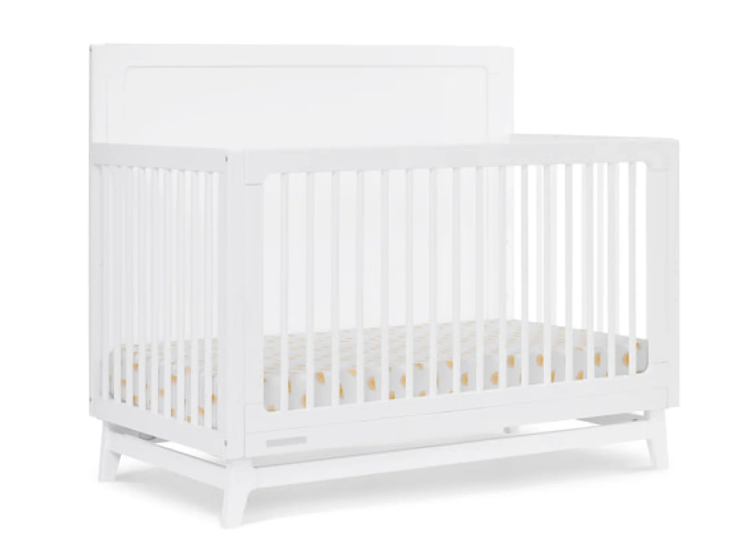Baby Cribs*Delta Children Spencer 6-in-1 Convertible Crib Bianca White (130)