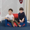 Play Couches*Delta Children Spider-Man Cozee Flip-Out Sofa - 2-in-1 Convertible Sofa to Lounger for Kids