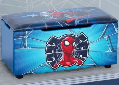 Toy Storage & Bookcases|Book & Toy Storage*Delta Children Spider-Man Upholstered Storage Bench for Kids
