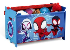 Book & Toy Storage*Delta Children Spidey and His Amazing Friends Toy Box with Retractable Fabric Top