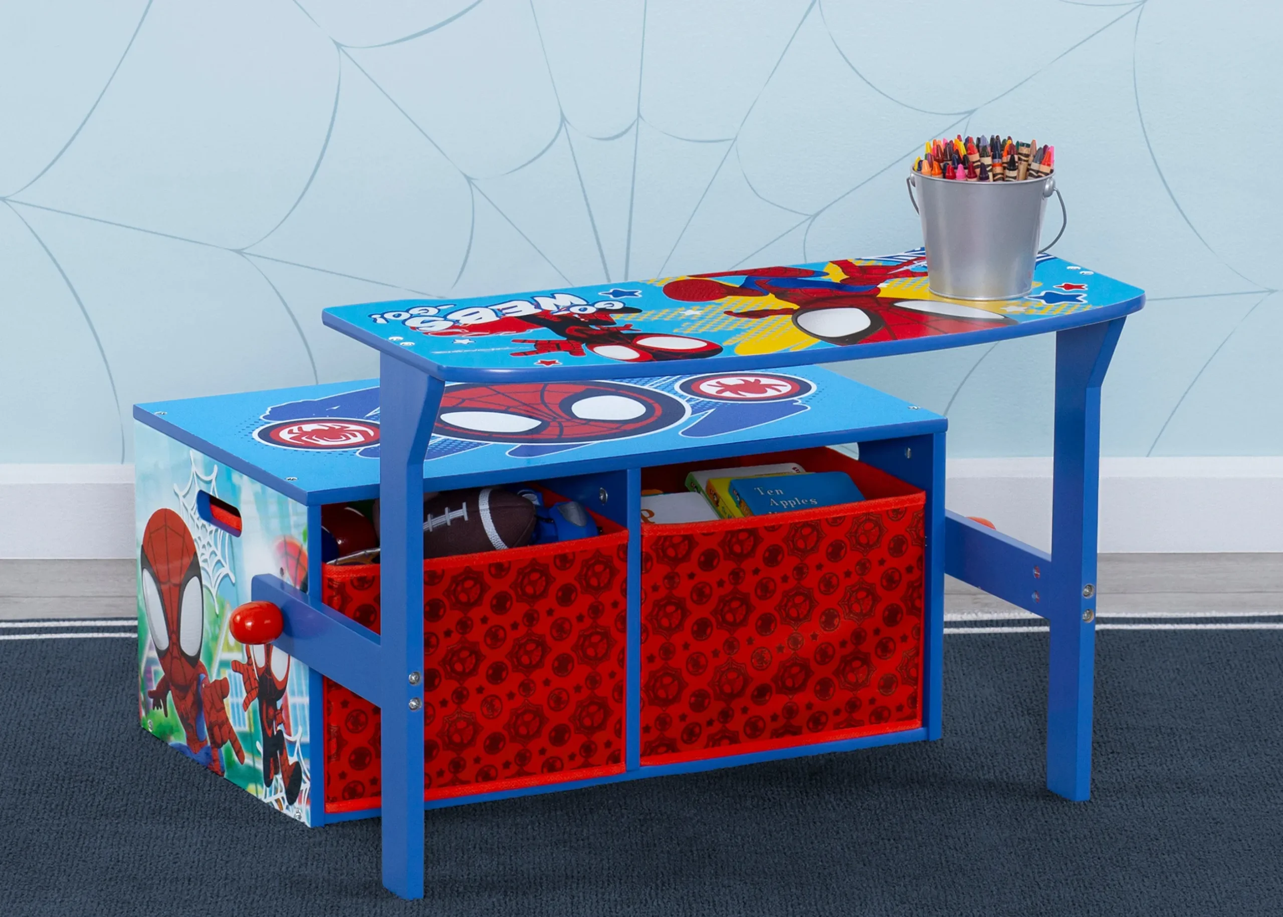 Table & Chair Sets|Table & Chair Sets*Delta Children Spidey and His Amazing Friends Activity Bench