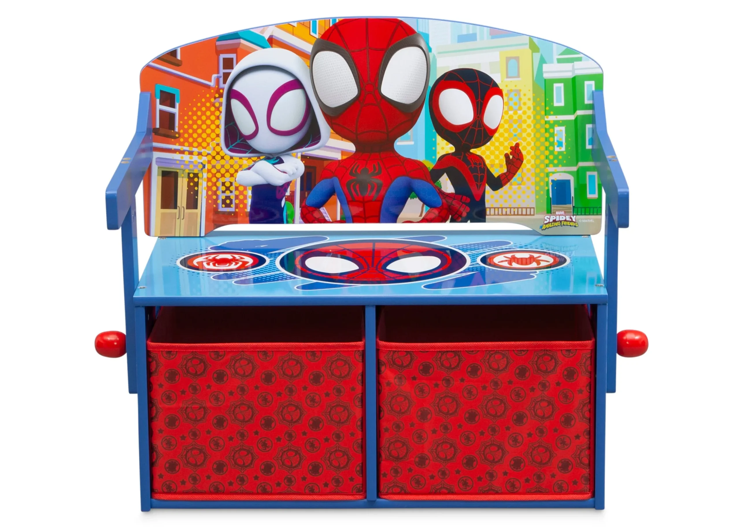 Table & Chair Sets|Table & Chair Sets*Delta Children Spidey and His Amazing Friends Activity Bench