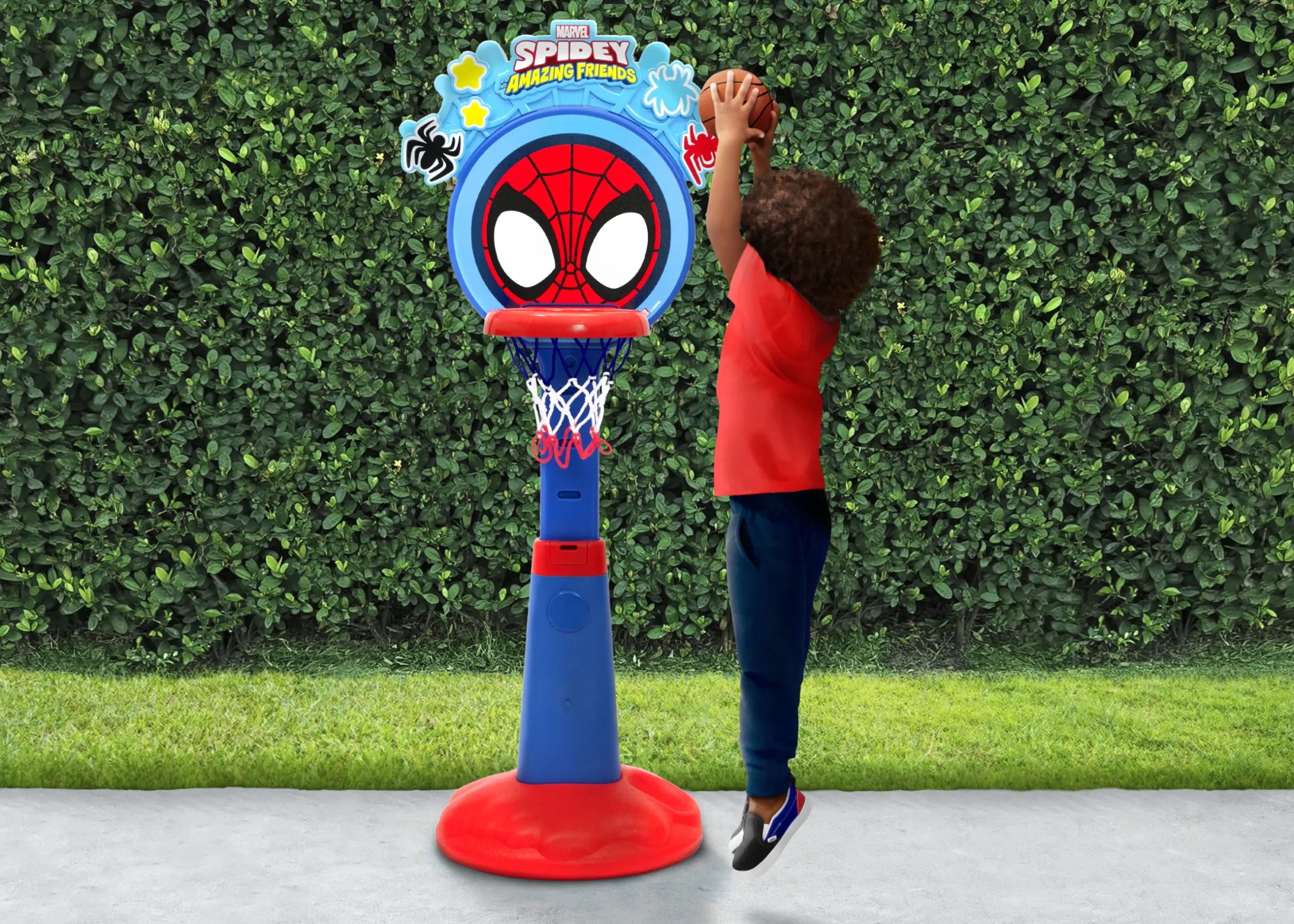 Toys & Play|Sports*Delta Children Spidey and His Amazing Friends Plastic Basketball Set