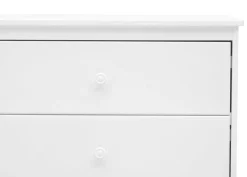 Dressers & Changing Tables|Dressers*Delta Children Sutton 3 Drawer Dresser with Changing Top and Interlocking Drawers Bianca White (130)